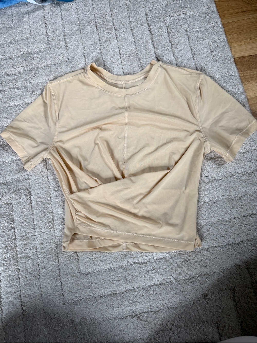 lululemon athletica Short Sleeve sheer top